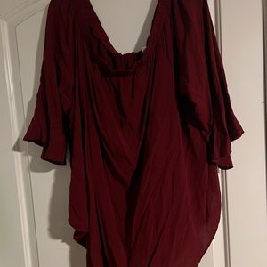 Off the shoulder blouse